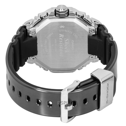 Reloj Casio G-Shock GMC-B2100Y-1A para hombre, con correa de silicona, esfera negra, conexión para smartphone, analógico, solar, resistente al agua hasta 200 m.