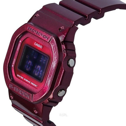 Reloj Casio G-Shock digital con correa de resina de cuarzo GMD-S5600RB-4 200M para mujer