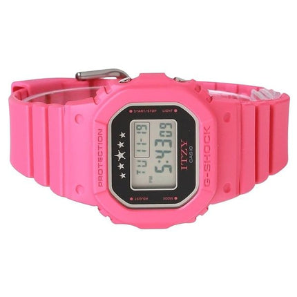 Reloj Casio G-Shock ITZY Collaboration Digital con correa de resina de base biológica, cuarzo GMD-S5610IT-4A, 200 m, para mujer