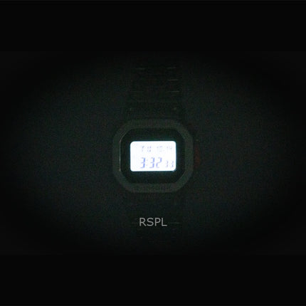 Reloj Casio G-Shock GMW-B5000D-1C de acero inoxidable con enlace para smartphone digital totalmente metálico y solar, 200 m, para hombre