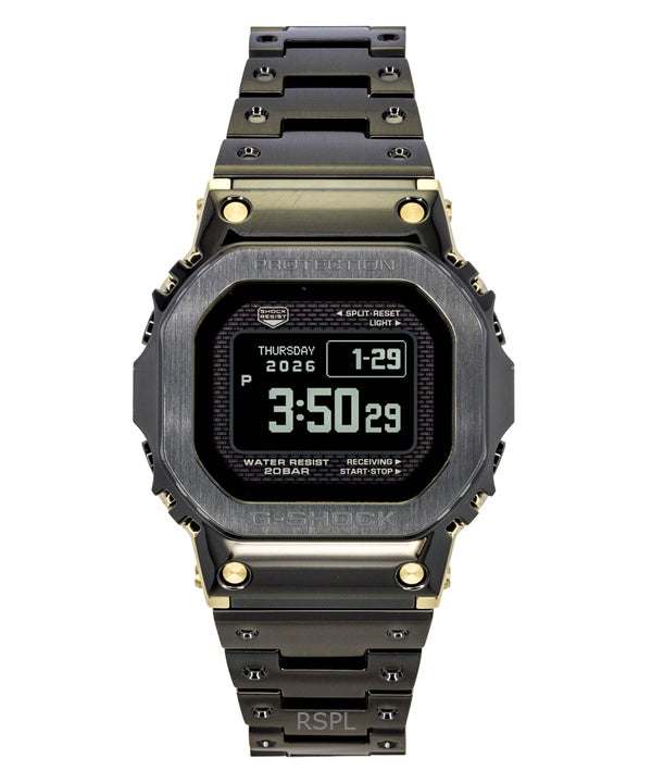 Reloj Casio G-Shock digital totalmente metálico con enlace para smartphone y energía solar GMW-BZ5000BD-1 (200 m) para hombre
