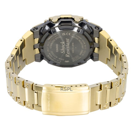Reloj Casio G-Shock digital dorado, totalmente metálico, con enlace para smartphone, solar, GMW-BZ5000GD-9, 200 m, para hombre