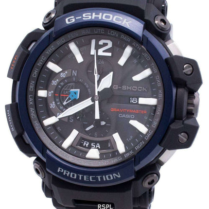 Reloj Casio G-Shock GRAVITYMASTER GPW-2000-1A2 World Time Solar 200M para hombre