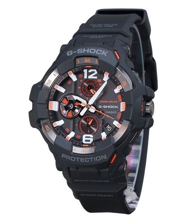 Reloj Casio G-Shock Master Of G-Air Gravitymaster Smartphone Link analógico Tough Solar GR-B300-1A4 200M para hombre