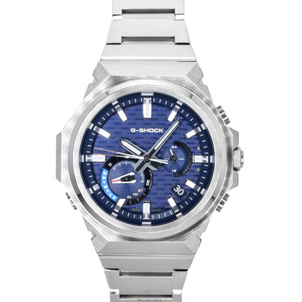 Reloj Casio G-Shock G-Steel analógico para hombre, con enlace para smartphone, acero inoxidable, esfera azul, solar, GST-B1000D-2A, 200 m
