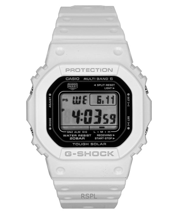 Reloj Casio G-Shock digital con correa de resina de base biológica, solar, GW-5000HS-7, 200 m, para hombre