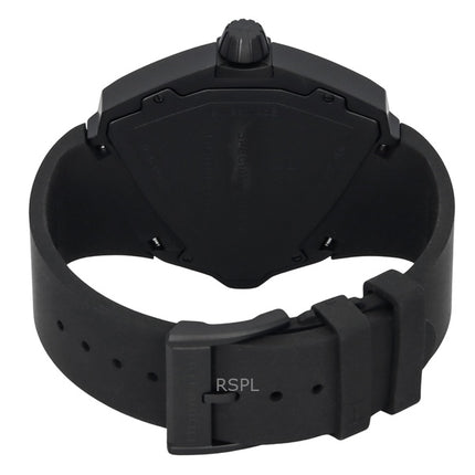 Hamilton Ventura XXL Bright Dune Edición Limitada Correa de Caucho Esfera Negra Cuarzo H24614330 Reloj para Hombre