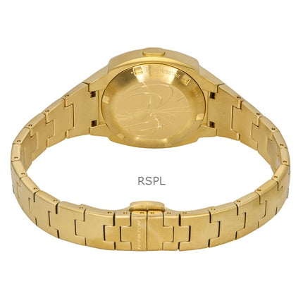 Hamilton American Classic PSR 74 Reloj unisex de cuarzo, acero inoxidable, esfera roja, tono dorado, H52314130, 100 m