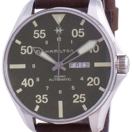 Hamilton Khaki Pilot Schott NYC Limited Edition Automatic H64735561 200M Reloj de buceo para hombre