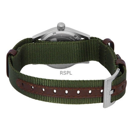 Reloj unisex Hamilton Khaki Field H69301910 de cuarzo con correa textil y esfera blanca