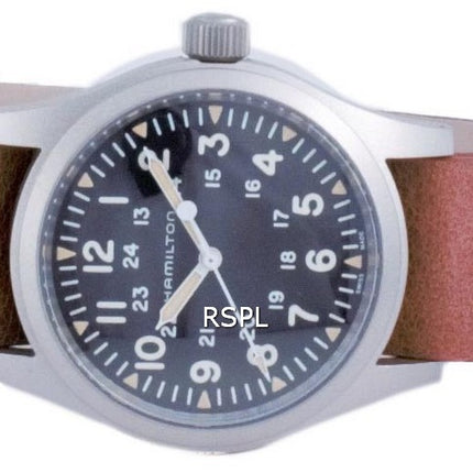 Hamilton Khaki Field Black Dial Mechanical H69439531 Reloj para hombre