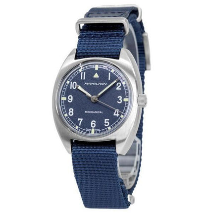 Reloj para hombre Hamilton Khaki Aviation Pilot Pioneer con esfera azul mecánico H76419941 100M