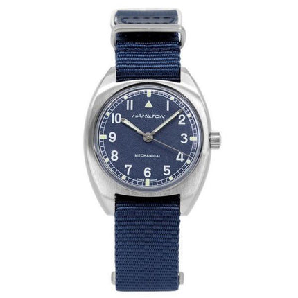 Reloj para hombre Hamilton Khaki Aviation Pilot Pioneer con esfera azul mecánico H76419941 100M