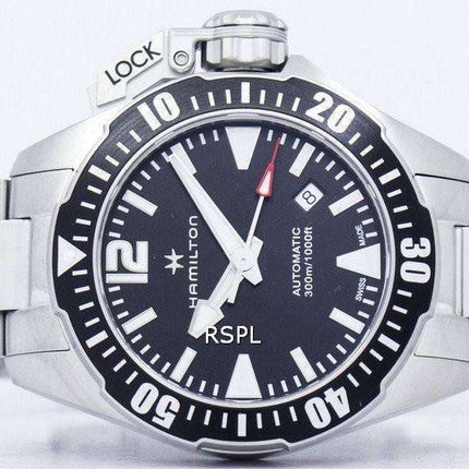 Hamilton Khaki Navy Frogman automático H77605135 Watch de Men