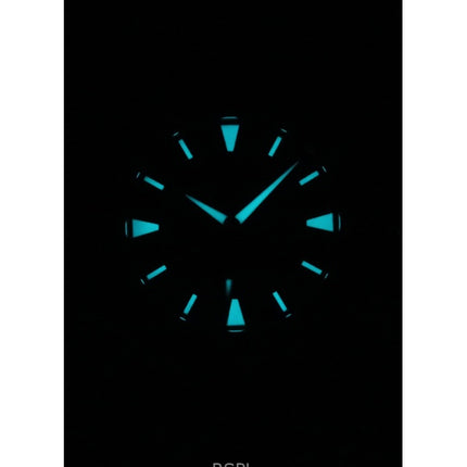 Hamilton Khaki Navy Scuba - Reloj automático para hombre, correa de caucho color naranja, esfera negra, H82395331, 100 m