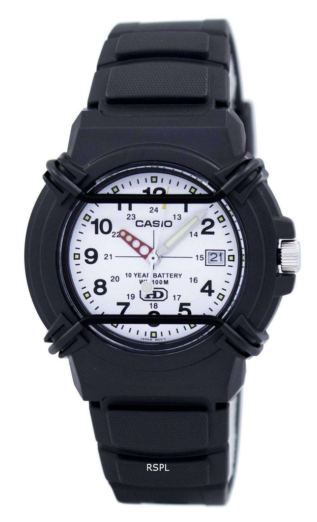 Casio Enticer Analog White Dial HDA-600B-7BVDF HDA600B-7BVDF reloj de caballero