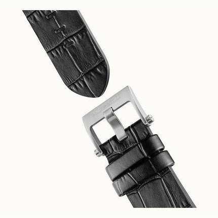 Ingersoll The Broadway Dual Time Reloj automático para hombre con esfera esqueleto negra I12903