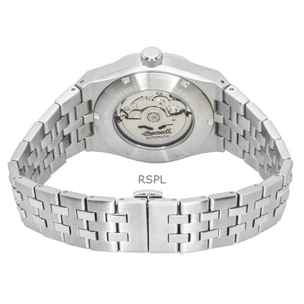 Reloj Ingersoll The Rider automático de acero inoxidable con esfera negra I16801 para hombre