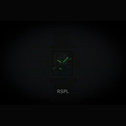 Reloj Ingersoll The Spur I17002 automático para hombre, de acero inoxidable en tono dorado y esfera negra con esqueleto