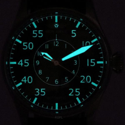 Iron Annie Cockpit Control de vuelo Esfera negra Automático 51562 Reloj para hombre