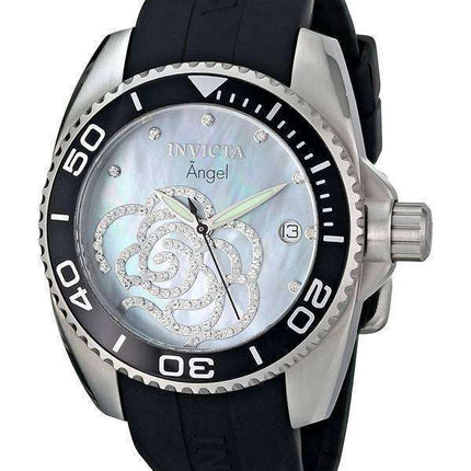 Reloj Invicta Angel Cubic Zirconia flor cuarzo 0487 mujeres