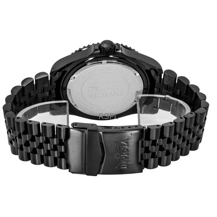 Reloj Invicta Pro Diver de acero inoxidable con esfera negra de cuarzo 30627 100M para hombre