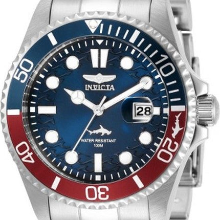 Reloj Invicta Pro Diver de acero inoxidable con esfera azul de cuarzo 30951 100M para hombre