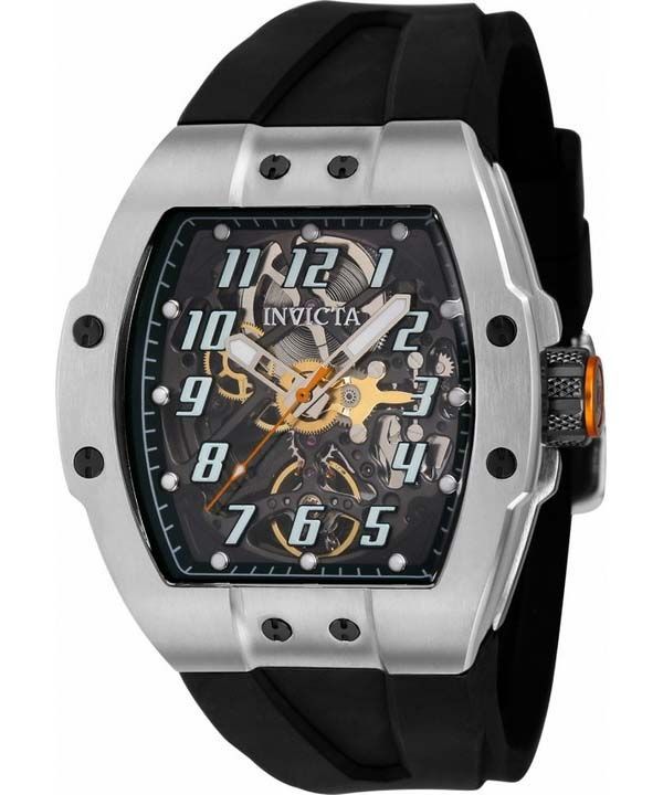 Invicta S1 Rally JM Edición limitada Silicona Esqueleto Dial Automático 43511 Reloj para hombre