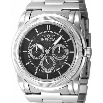 Reloj Invicta Slim GMT de acero inoxidable con esfera de bronce y cuarzo 46258 para hombre