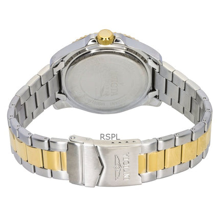 Reloj Invicta Pro Diver de cuarzo en dos tonos, acero inoxidable y esfera blanca 47127 para hombre