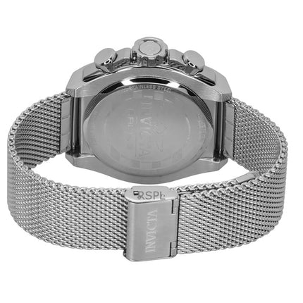 Reloj de cuarzo Invicta Racing 47202 para hombre con esfera turquesa y acero inoxidable