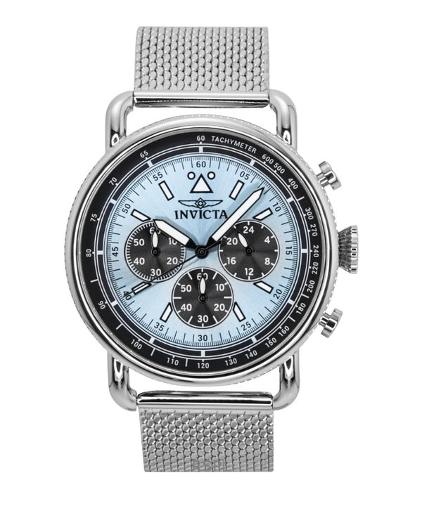Reloj Invicta Speedway Cronógrafo de acero inoxidable con esfera azul de cuarzo 47359 para hombre