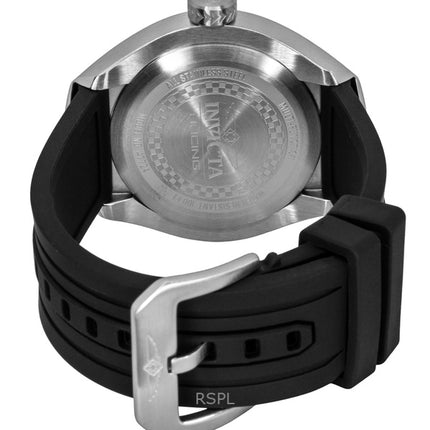 Reloj Invicta Racing de cuarzo con correa de silicona y esfera negra 47724 para hombre
