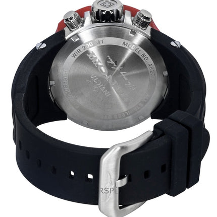 Reloj Invicta Venom Hydra GMT Cronógrafo Correa de silicona Esfera negra Cuarzo 48237 200M para hombre