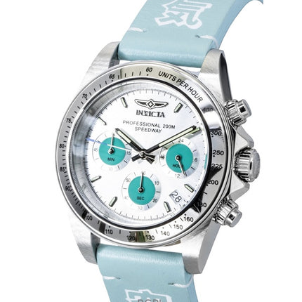 Reloj Invicta Speedway Forces Of Nature Cronógrafo GMT con esfera plateada de cuarzo para buceo 49291 200M para hombre