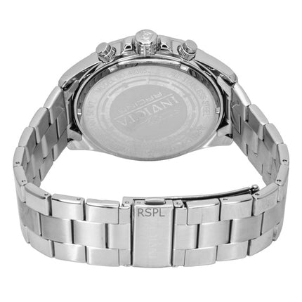 Reloj Invicta Speedway Cronógrafo GMT de acero inoxidable con esfera negra de cuarzo 49365 para hombre