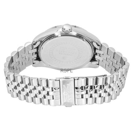 Reloj Invicta Specialty GMT de acero inoxidable con esfera plateada de cuarzo 49534 para hombre