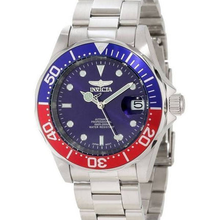 Invicta Pro Diver Automatic 300M Blue Dial 5053 Reloj para hombre