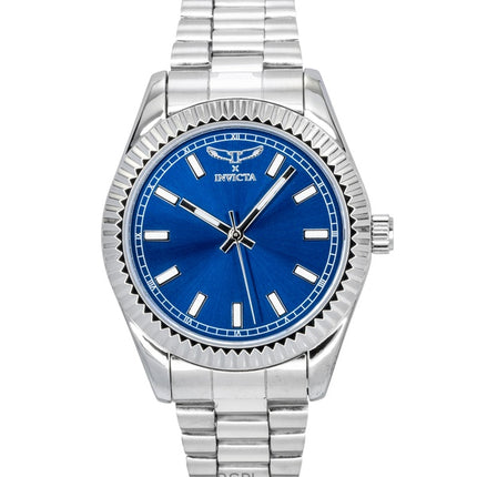 Reloj Invicta Specialty de acero inoxidable con esfera azul de cuarzo 69015 para hombre