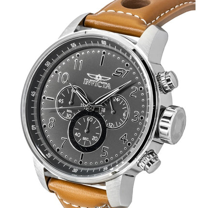 Reloj Invicta S1 Rally Zager Exclusive con cronógrafo de cuarzo y correa de piel 90102 100M para hombre