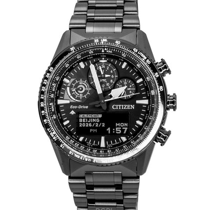 Reloj Citizen Promaster Skyhawk U830 Cronógrafo Eco-Drive Diver's JV2005-58E 200M para hombre