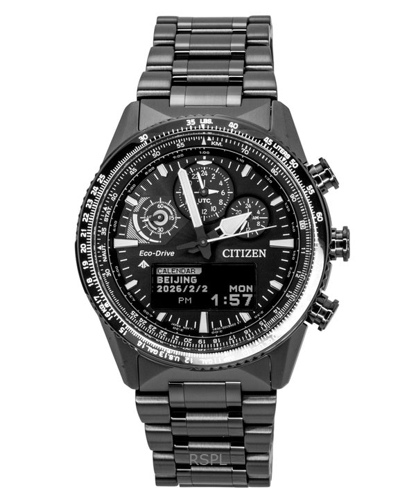 Reloj Citizen Promaster Skyhawk U830 Cronógrafo Eco-Drive Diver's JV2005-58E 200M para hombre