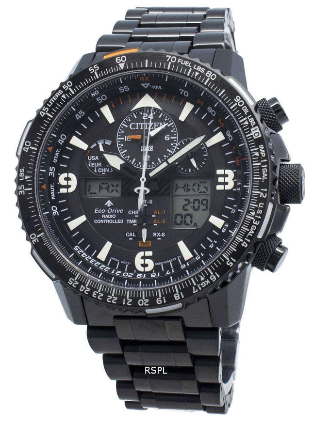 Reloj Citizen Promaster JY8085-81E Eco-Drive Radio Controlado Analógico Digital 200M Hombre