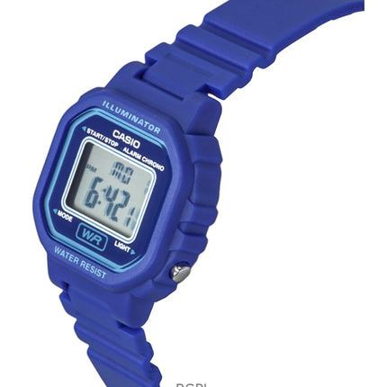 Reloj Casio Youth Digital con correa de resina de cuarzo LA-20WH-2A para mujer