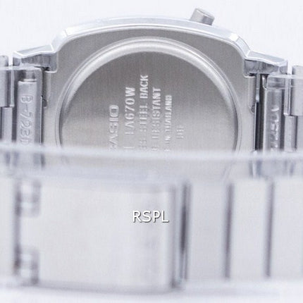 Reloj Casio despertador Digital LA-670WA - 4D de la mujer