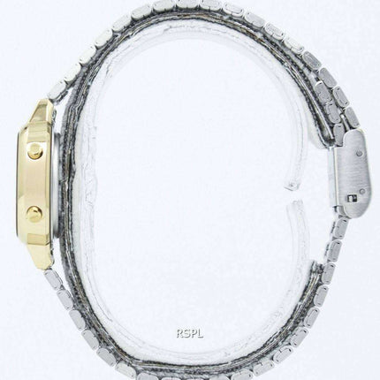 Reloj Casio Digital acero inoxidable alarma temporizador LA670WGA-9DF LA670WGA-9 de las mujeres