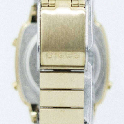 Reloj Casio Digital acero inoxidable alarma temporizador LA670WGA-9DF LA670WGA-9 de las mujeres