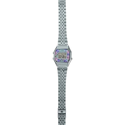 Reloj juvenil Casio Vintage iluminador cuarzo Digital LA680WA C - 2 mujeres