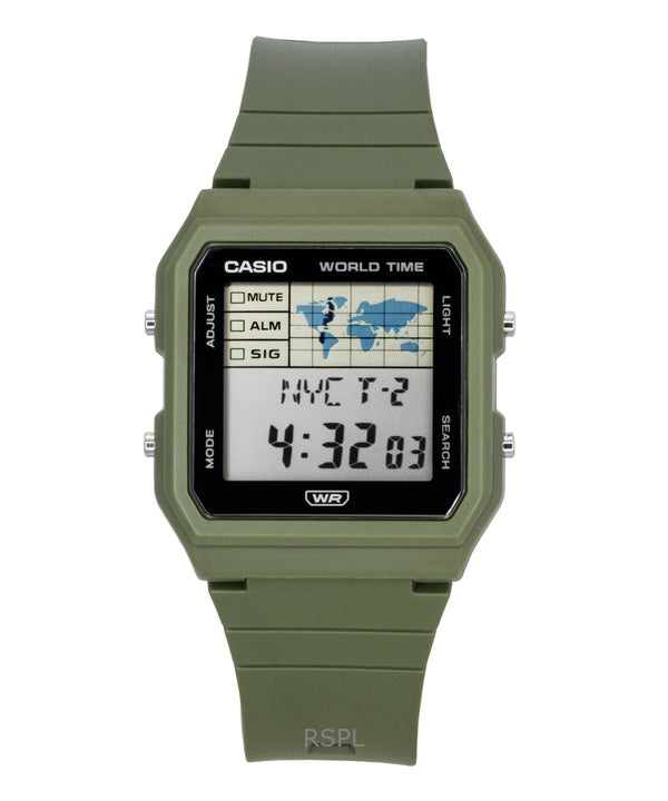 Reloj Casio POP Digital LF-30W-3A de cuarzo con correa de resina de base biológica unisex