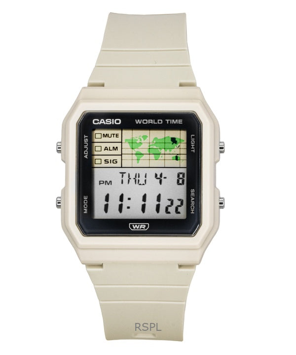 Reloj Casio POP Digital LF-30W-8A de cuarzo con correa de resina de base biológica unisex